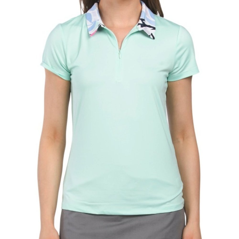 NWT Tommy Bahama Womens Active Golf Short Sleeve Shirt